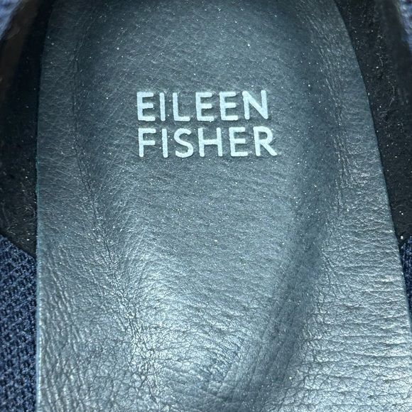 Eileen Fisher Lindy Stretch Slip On Shoes Size 9 Lindy. Navy Blue - Picture 3 of 7